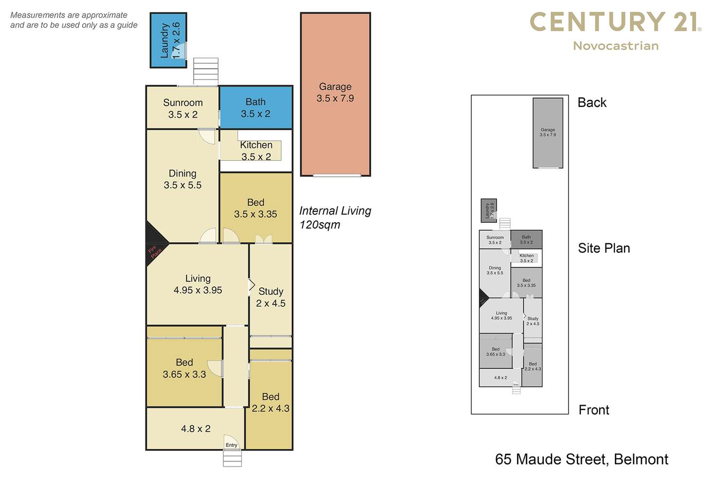 Floorplan of Homely house listing, 65 Maude Street, Belmont NSW 2280