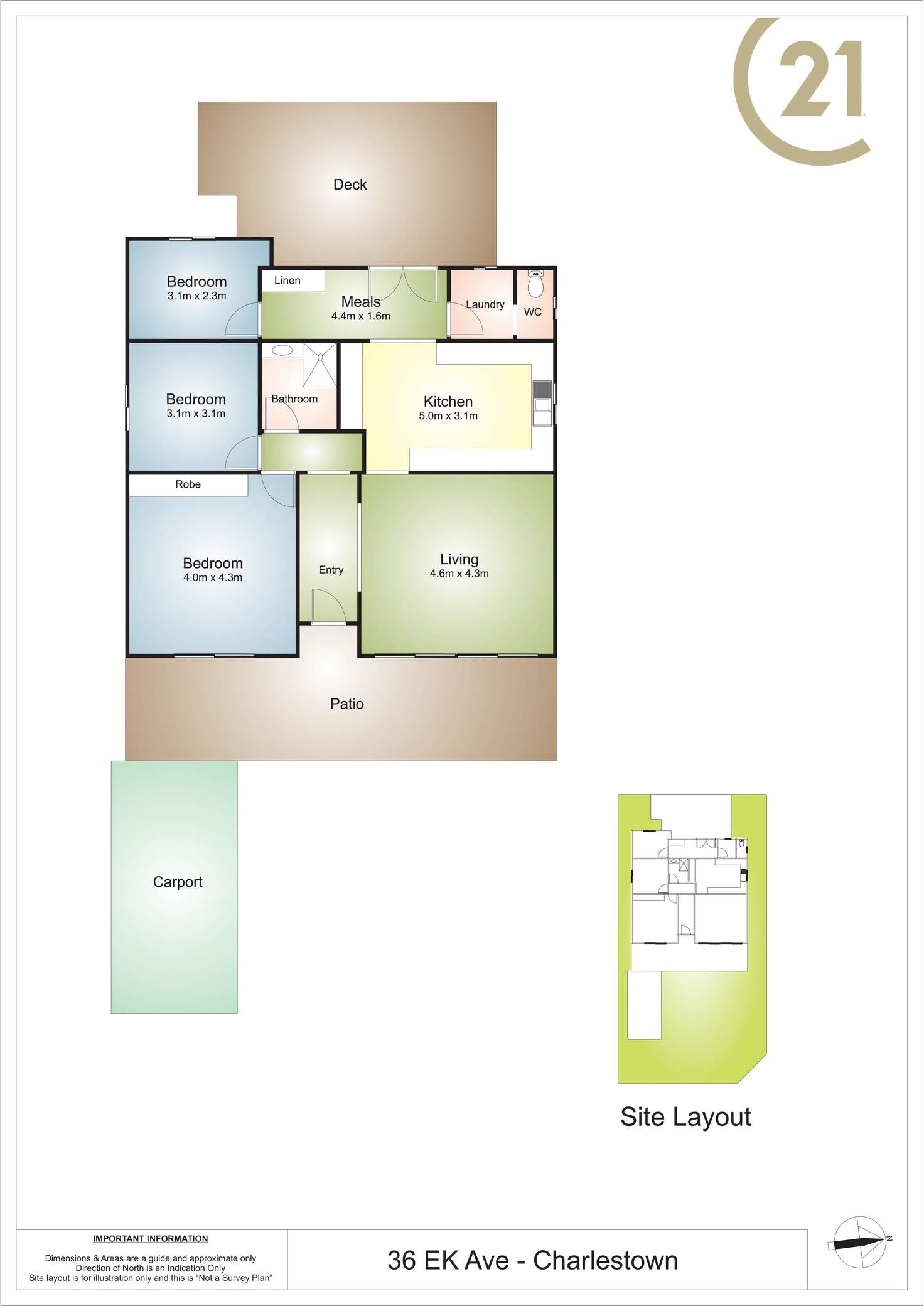 Floorplan of Homely house listing, 36 EK Avenue, Charlestown NSW 2290