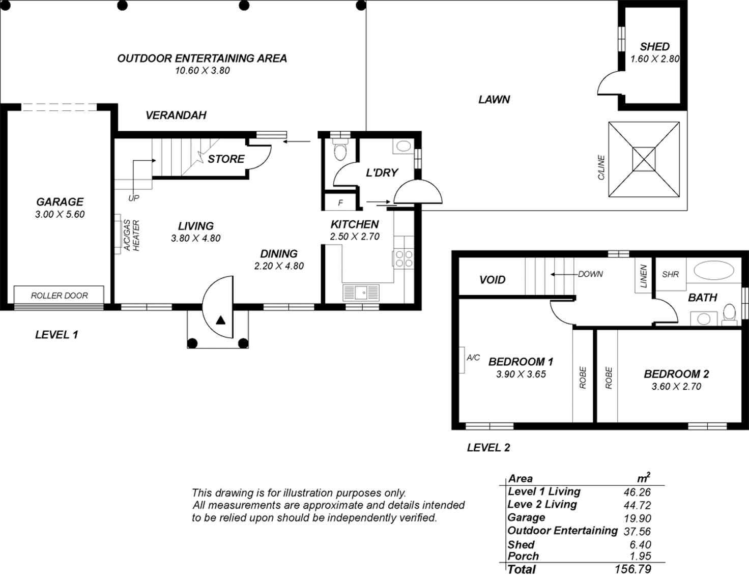 Floorplan of Homely unit listing, 6/11 Audrey Street, Ascot Park SA 5043