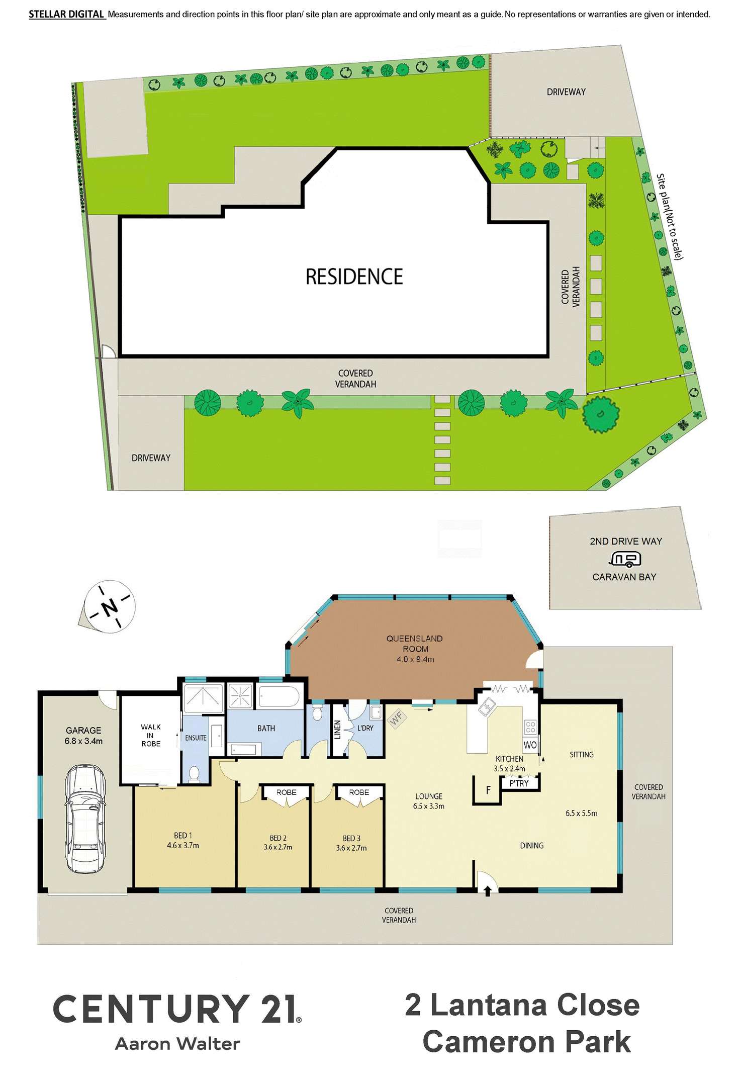 Floorplan of Homely house listing, 2 Lantana Close, Cameron Park NSW 2285