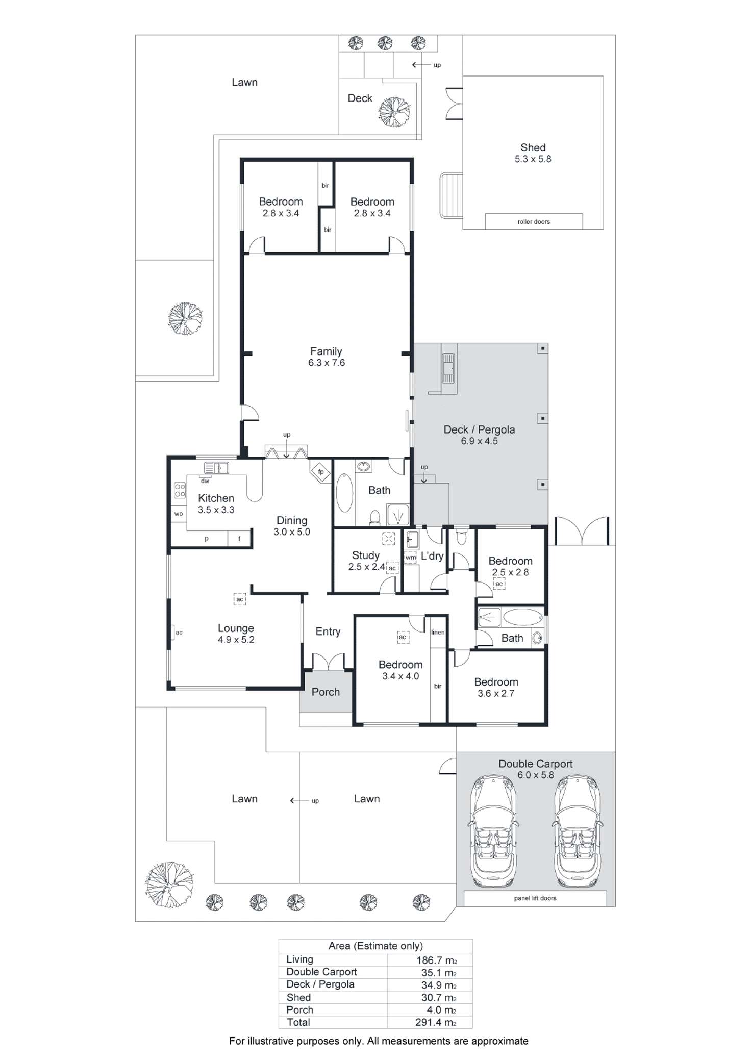 Floorplan of Homely house listing, 56 Kenihans Road, Happy Valley SA 5159