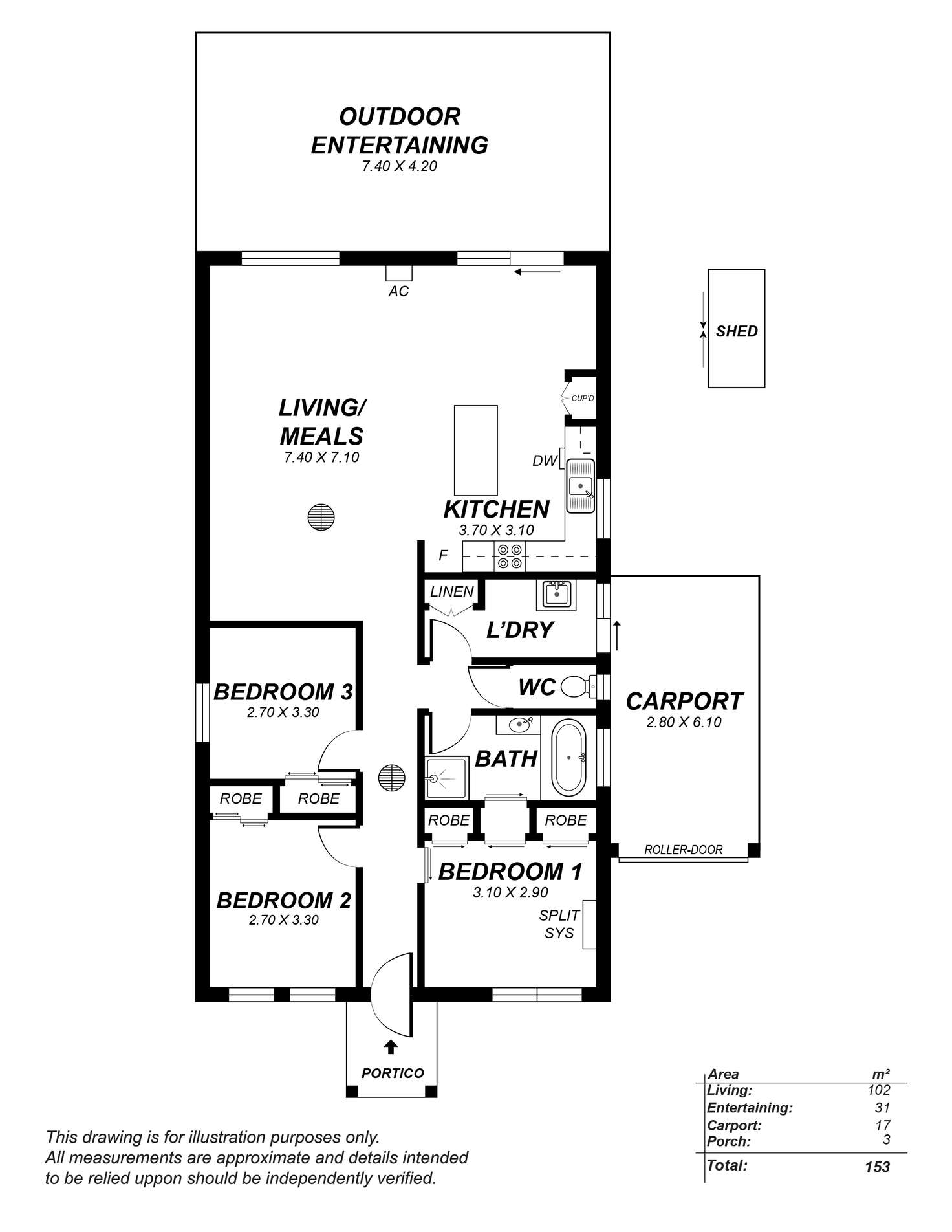 Floorplan of Homely house listing, 13 Heard Avenue, Mawson Lakes SA 5095