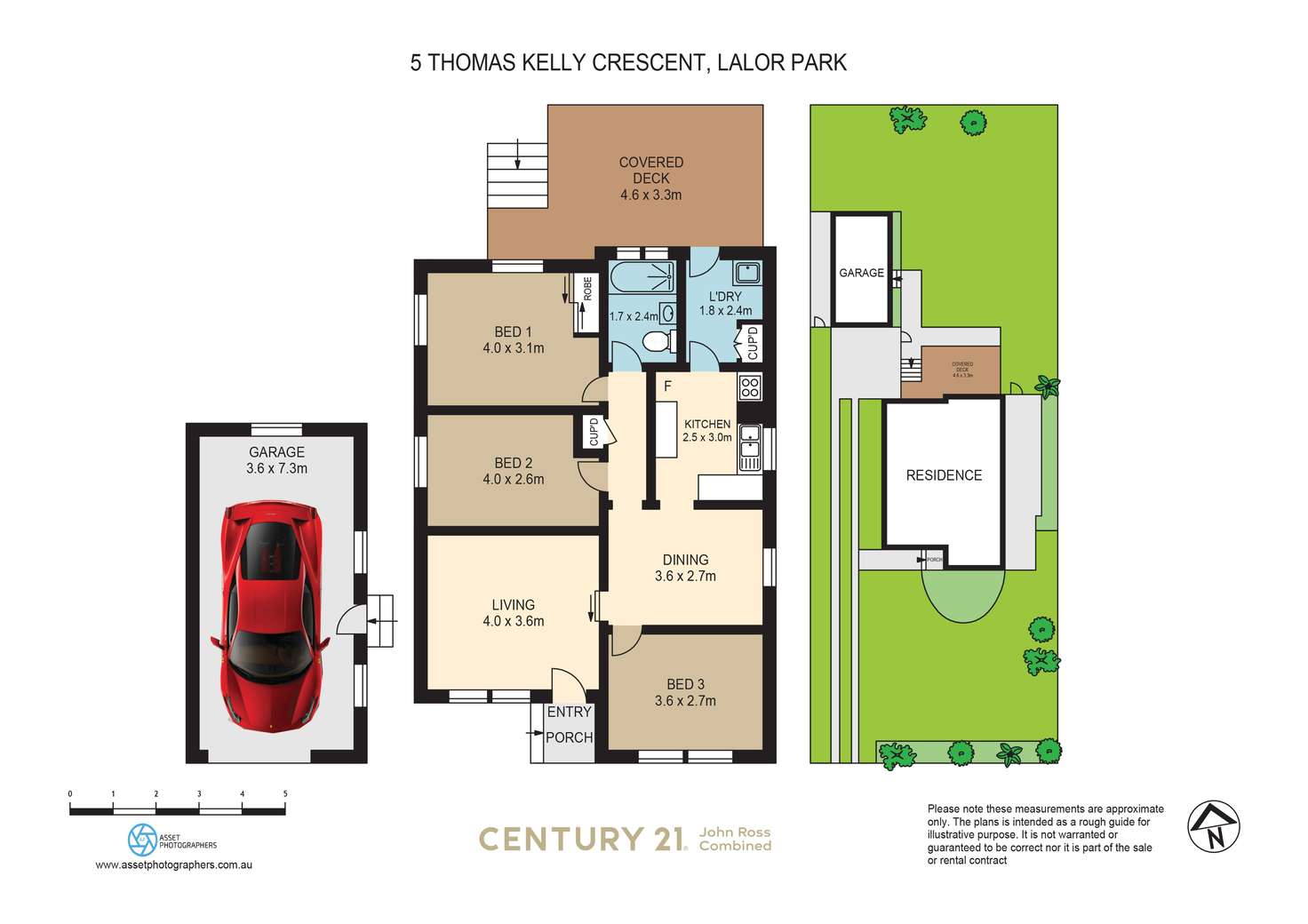 Floorplan of Homely house listing, 5 Thomas Kelly Crescent, Lalor Park NSW 2147
