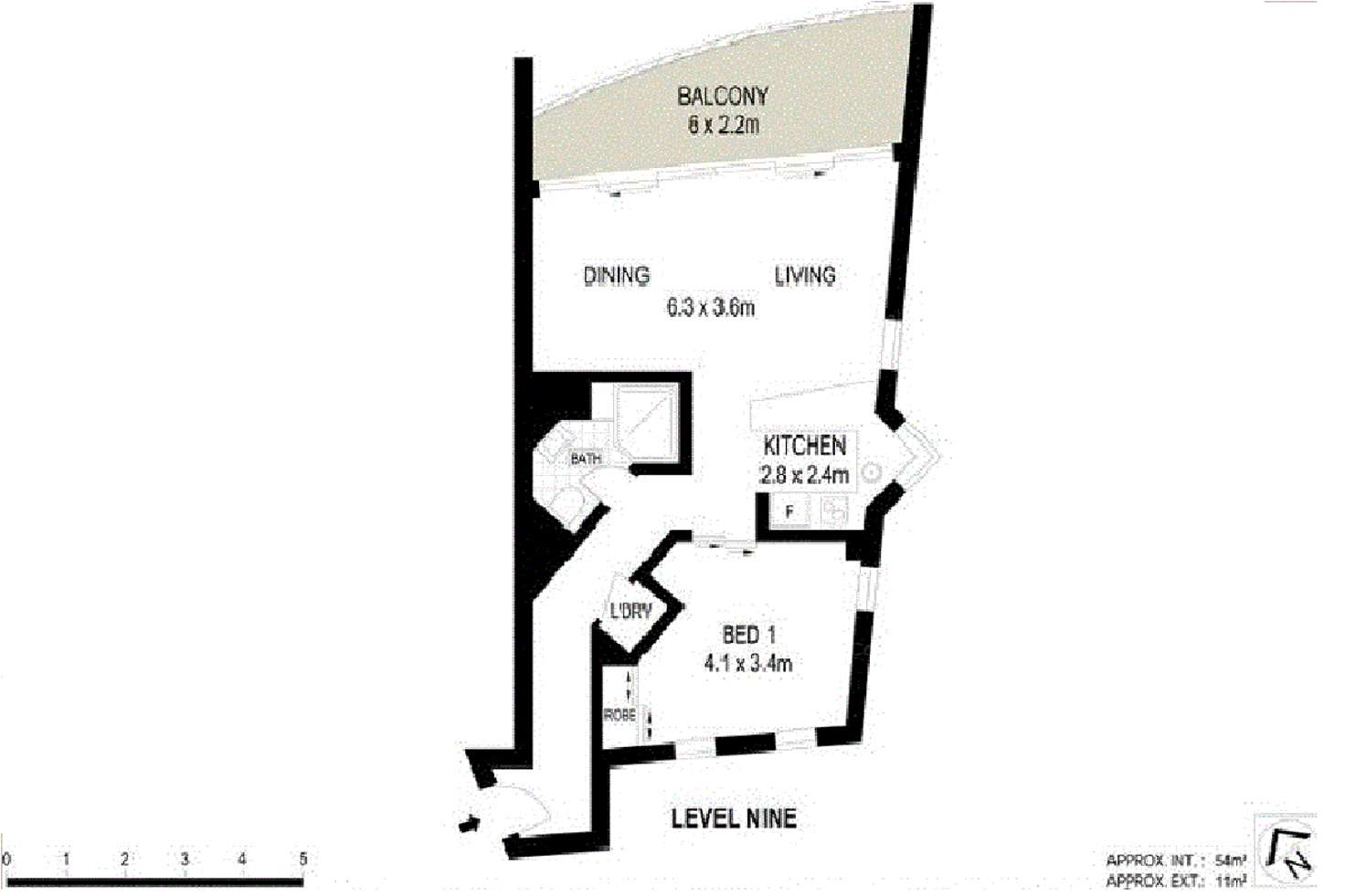 Floorplan of Homely unit listing, 42 Surf Parade, Broadbeach QLD 4218