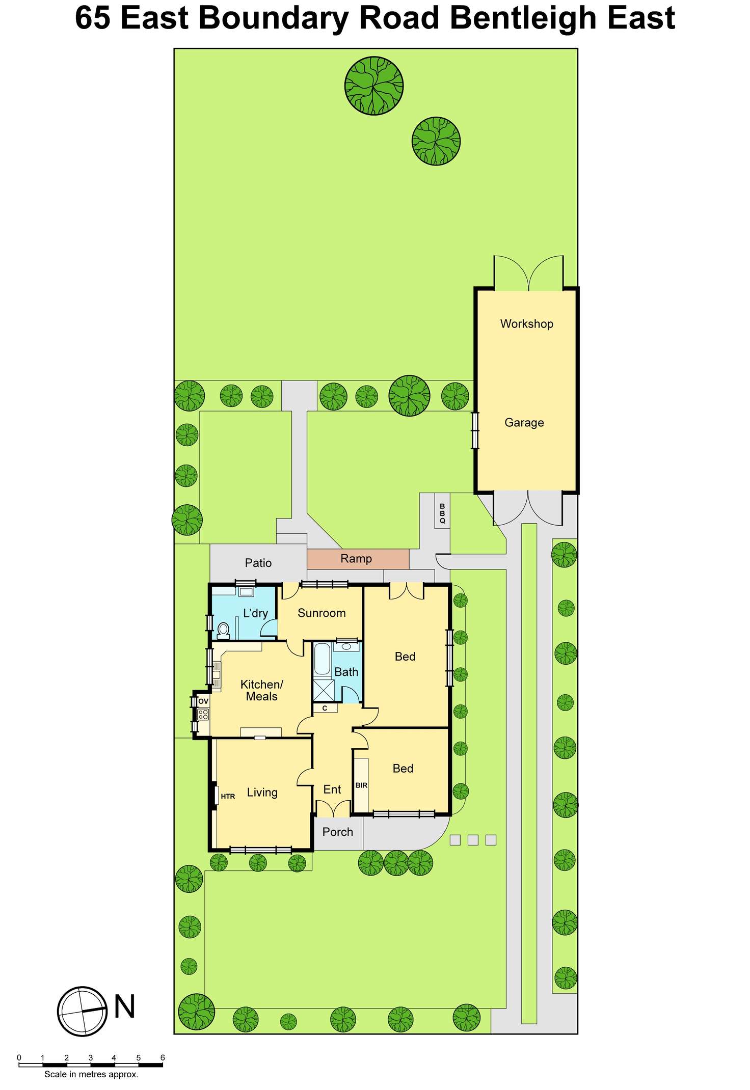 Floorplan of Homely house listing, 65 East Boundary Road, Bentleigh East VIC 3165