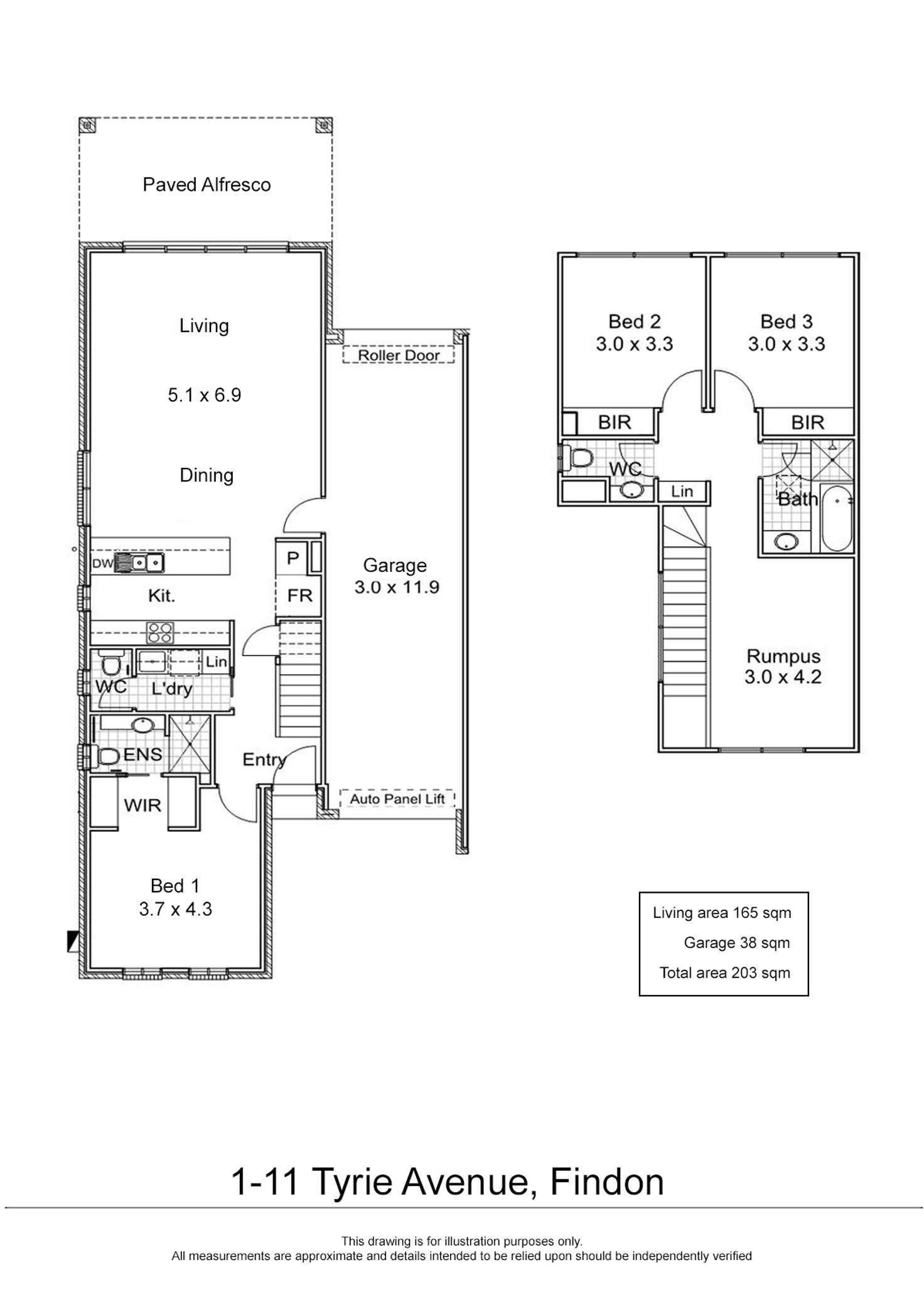 Floorplan of Homely house listing, 1-11 Tyrie Avenue, Findon SA 5023
