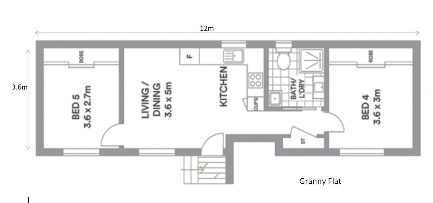 Floorplan of Homely villa listing, 58A Lane Cove Road, Ryde NSW 2112