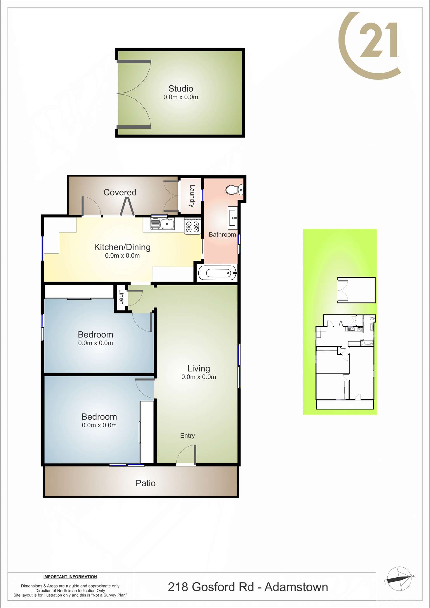 Floorplan of Homely house listing, 218 Gosford Road, Adamstown NSW 2289
