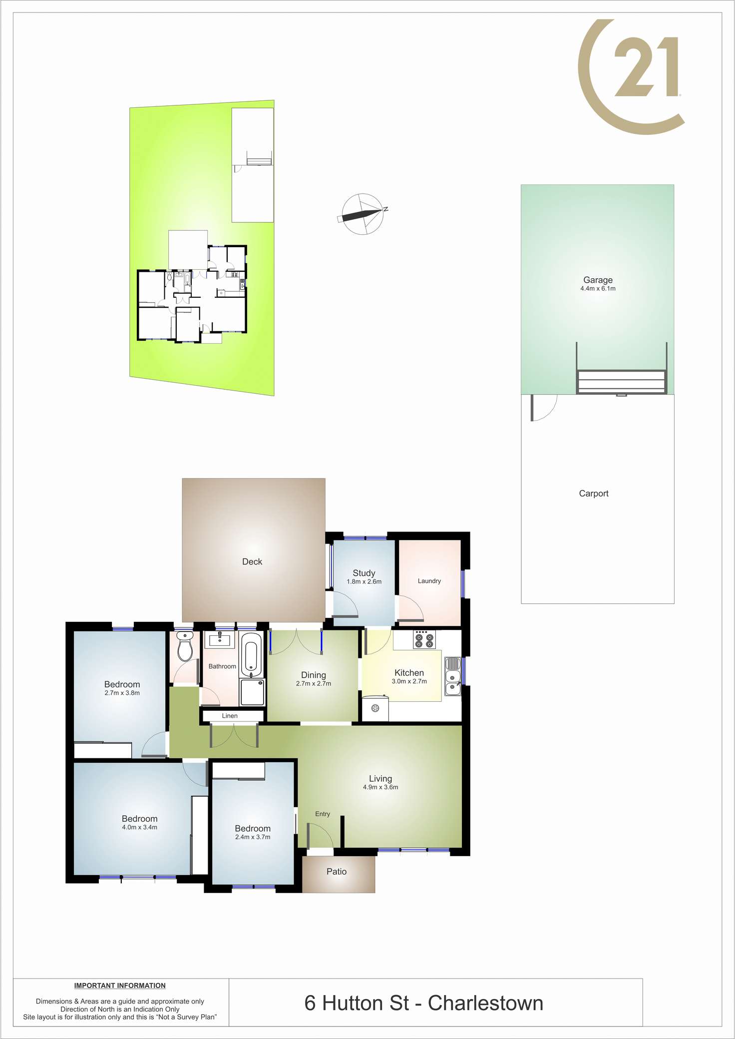 Floorplan of Homely house listing, 6 Hutton Street, Charlestown NSW 2290