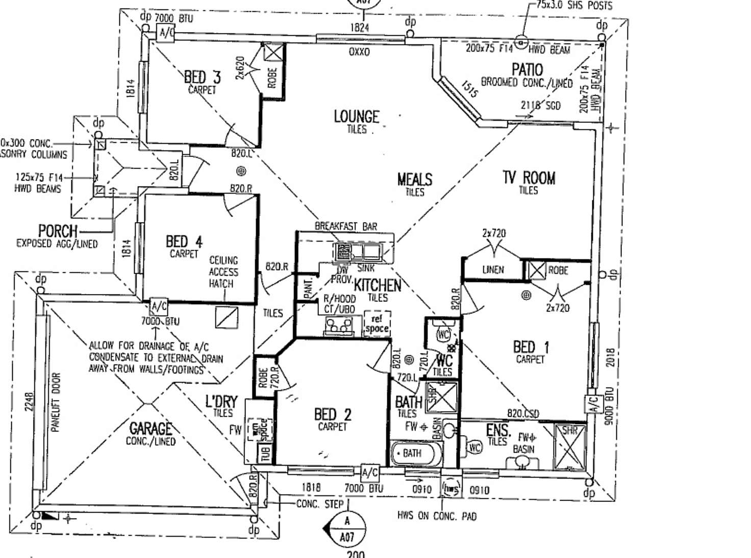 Floorplan of Homely house listing, 5 Gernika Court, Bushland Beach QLD 4818