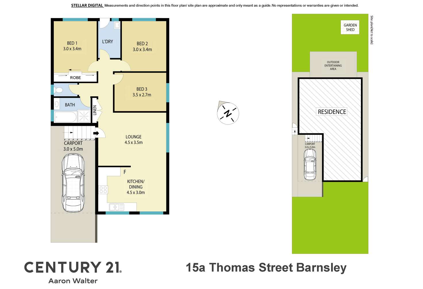 Floorplan of Homely house listing, 15a Thomas Street, Barnsley NSW 2278