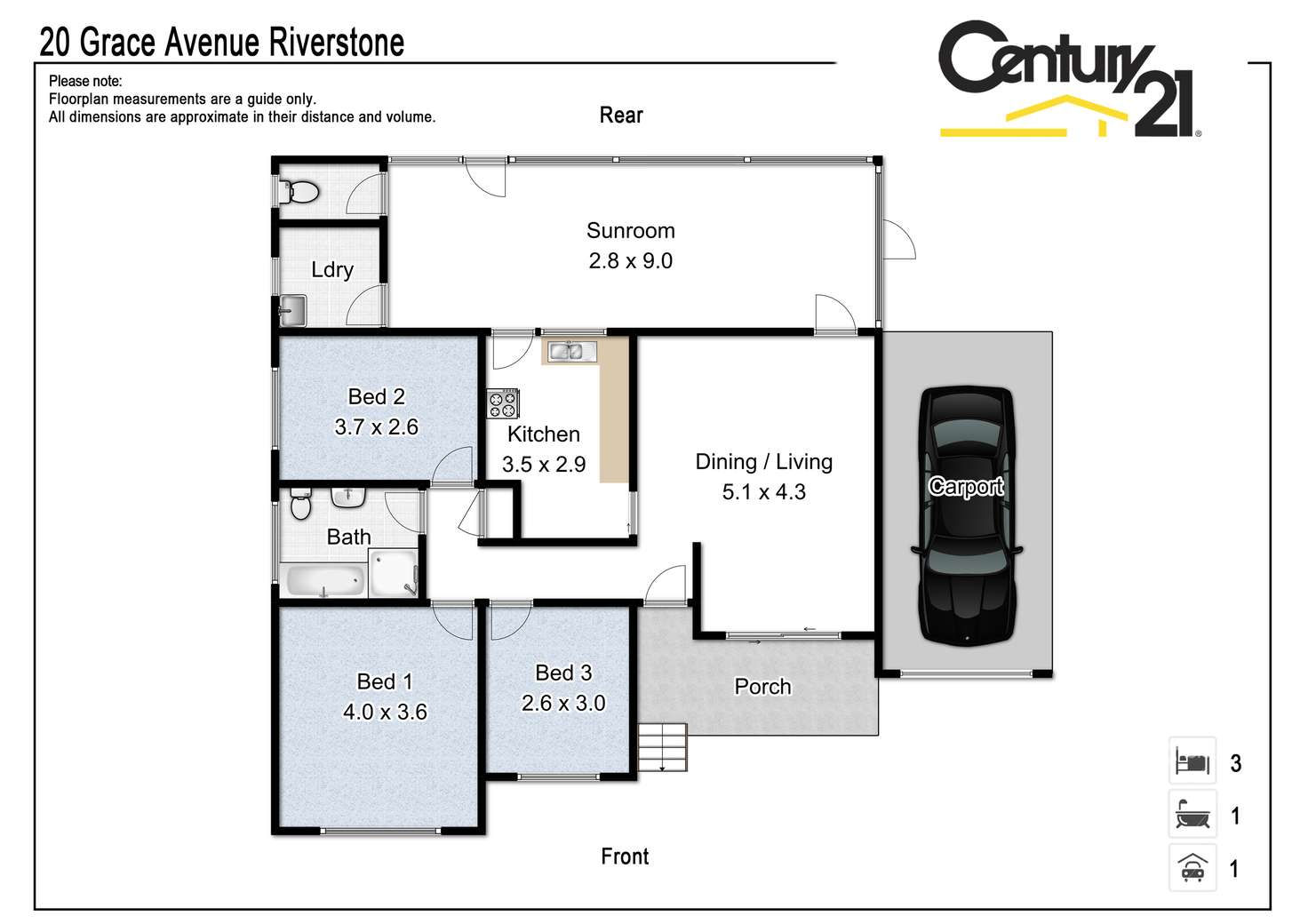 Floorplan of Homely house listing, 20 Grace Avenue, Riverstone NSW 2765