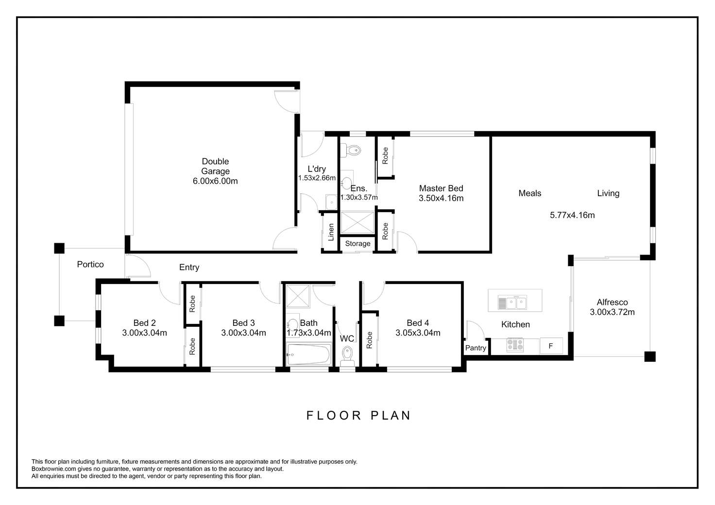 Floorplan of Homely house listing, 130 Sunningdale Circuit, Medowie NSW 2318