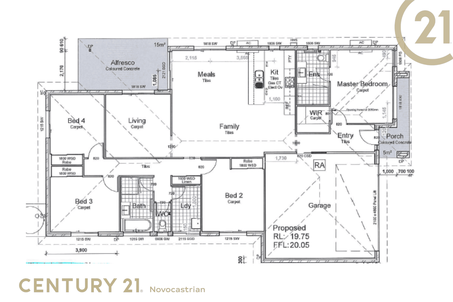 Floorplan of Homely apartment listing, 40 Wirraway Street, Thornton NSW 2322