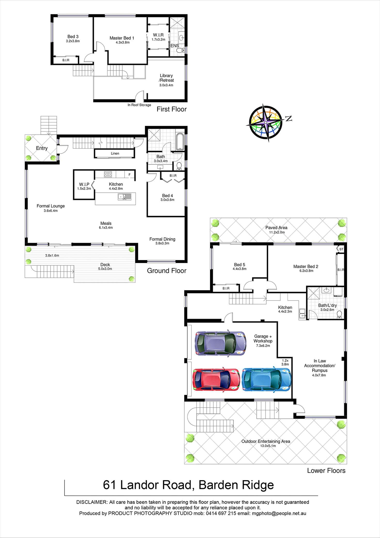 Floorplan of Homely house listing, 61 Landor Road, Barden Ridge NSW 2234