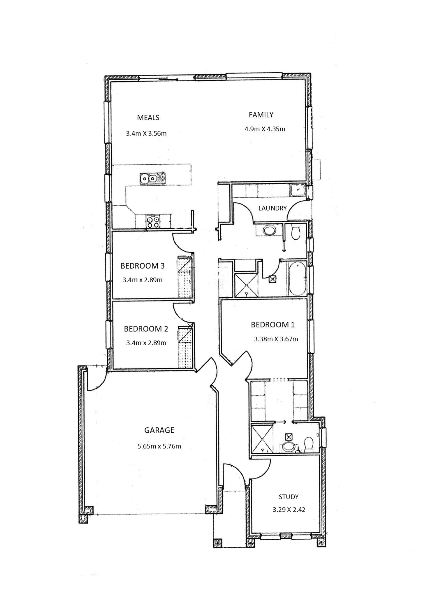 Floorplan of Homely house listing, 21 Littler Drive, Fairview Park SA 5126