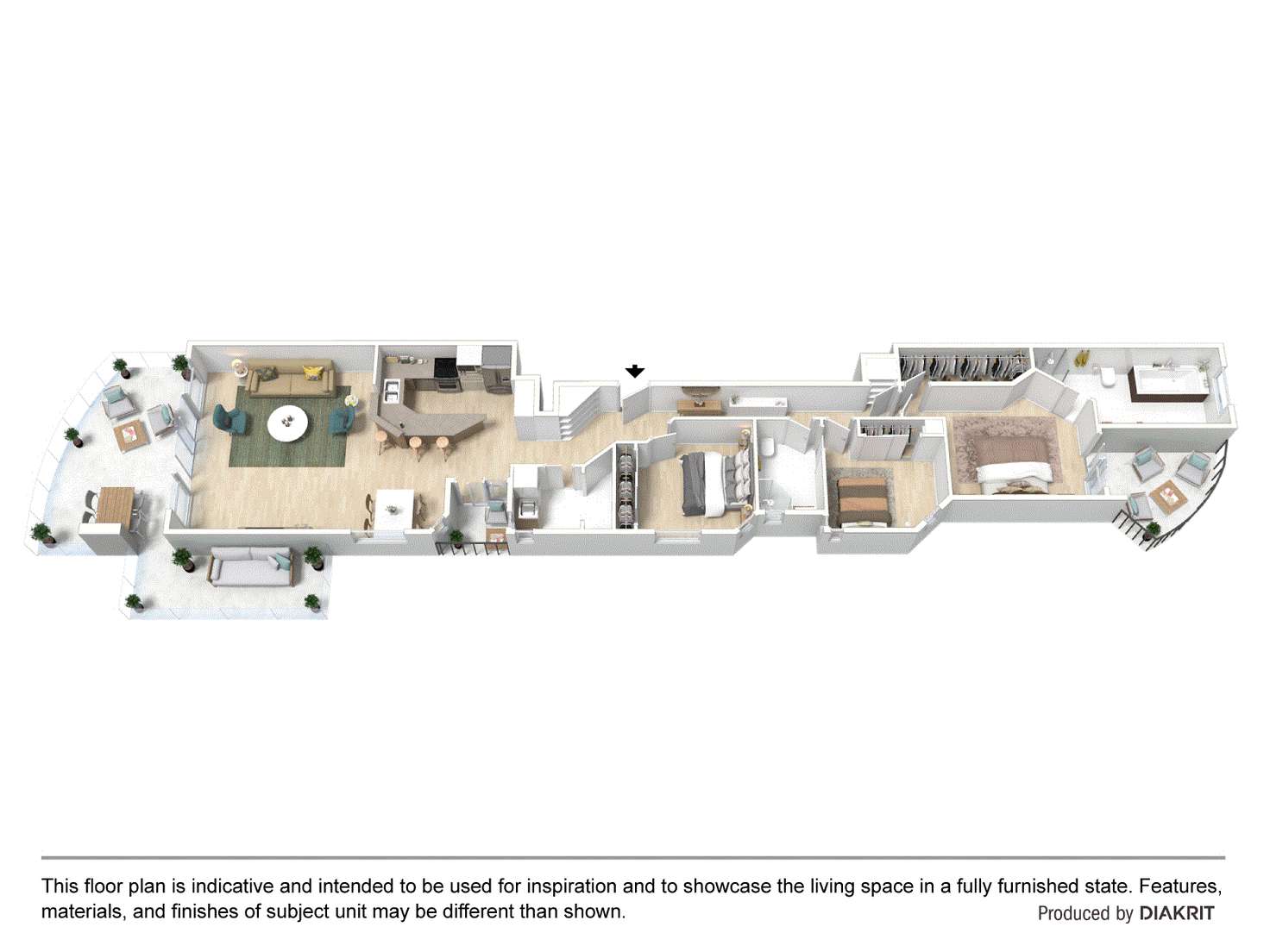 Floorplan of Homely apartment listing, 5/109 Landsborough Avenue, Scarborough QLD 4020