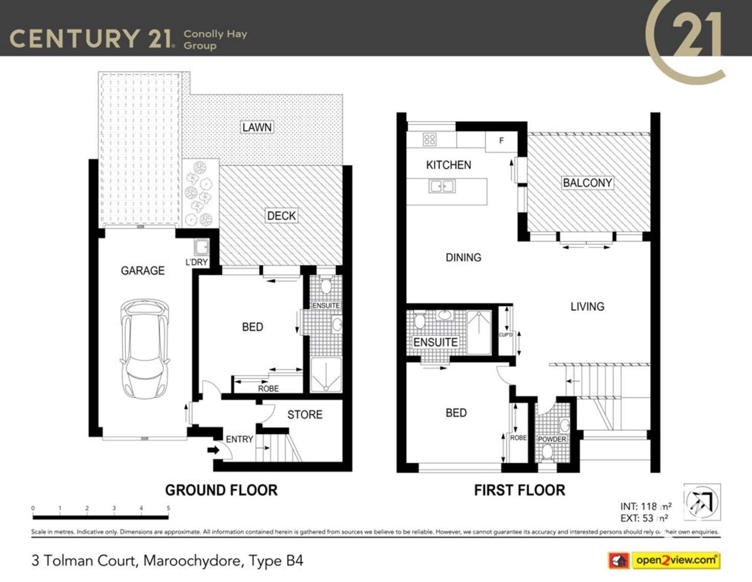 Floorplan of Homely townhouse listing, 2/1-3 Tolman Court, Maroochydore QLD 4558