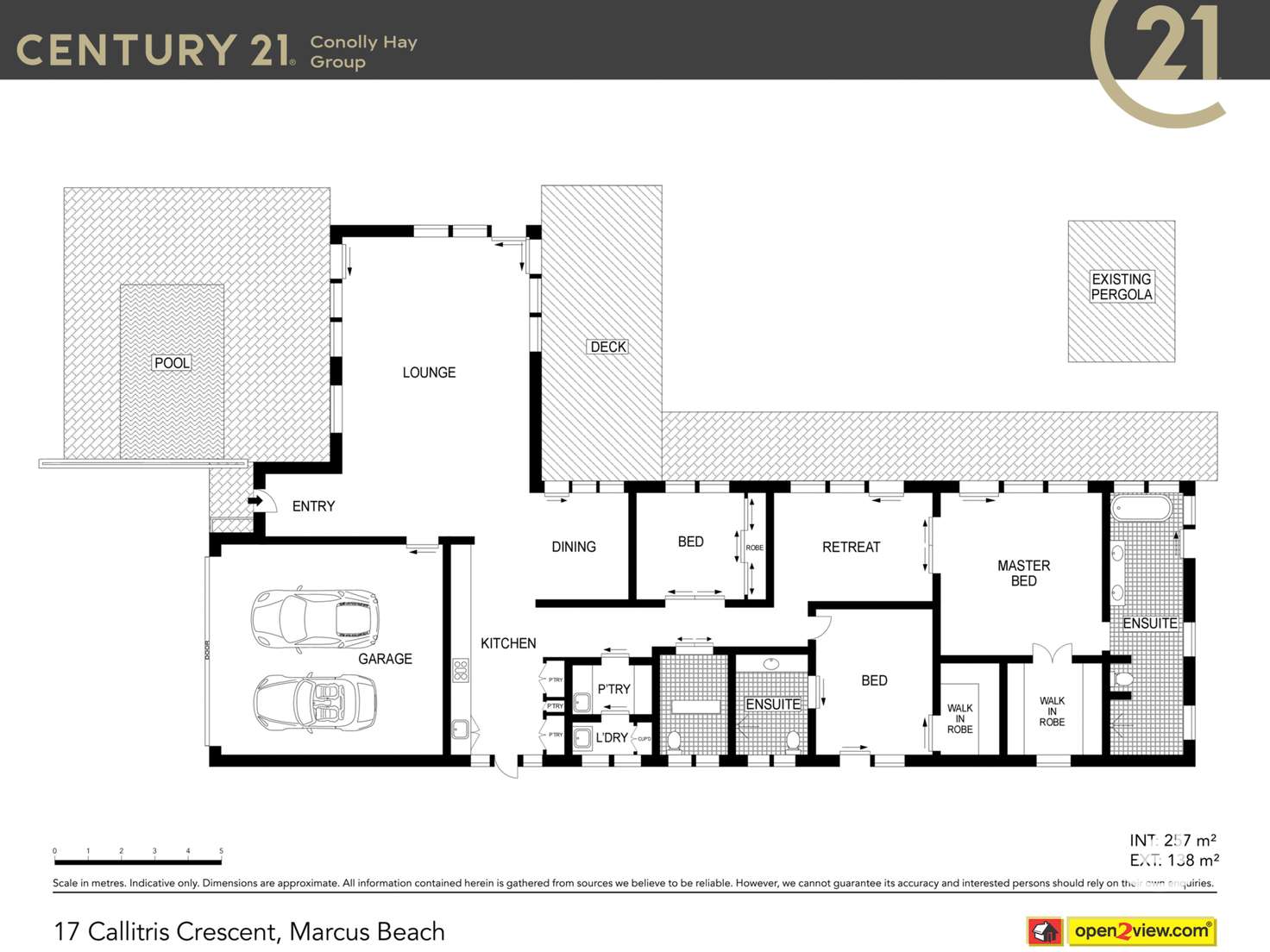 Floorplan of Homely house listing, 17 Callitris Crescent, Marcus Beach QLD 4573