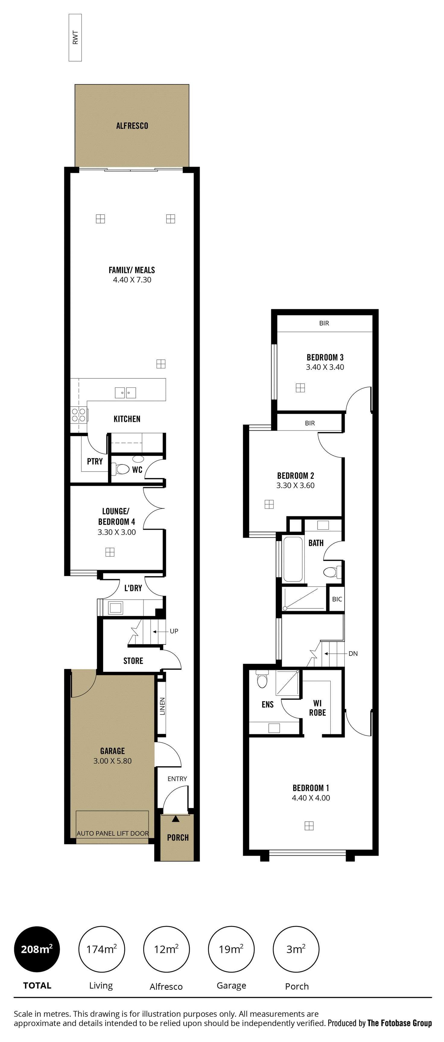 Floorplan of Homely house listing, 25b Sydney Avenue, Kidman Park SA 5025
