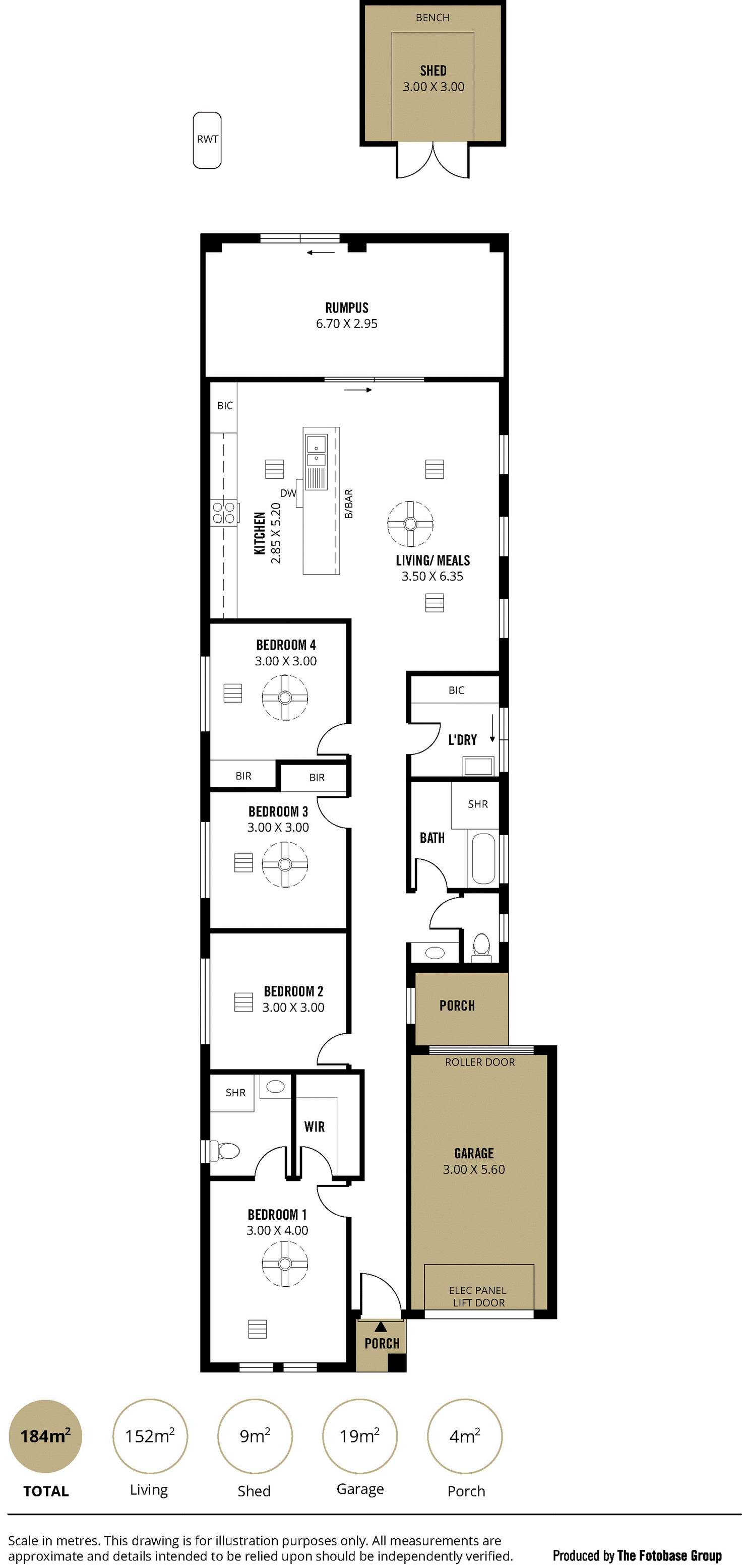 Floorplan of Homely house listing, 26a Cashel Street, St Marys SA 5042