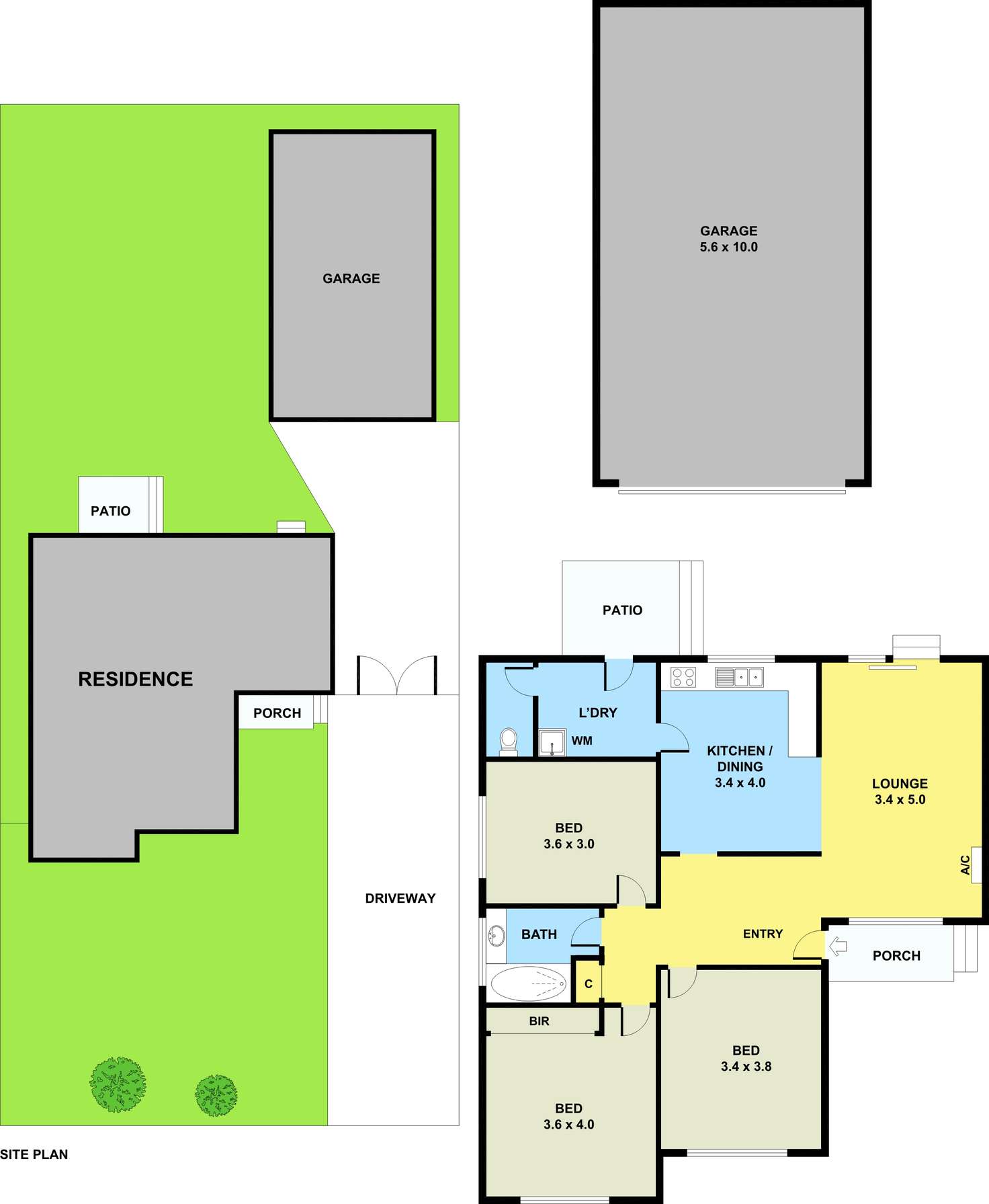 Floorplan of Homely house listing, 26 Barbara Avenue, Dandenong North VIC 3175