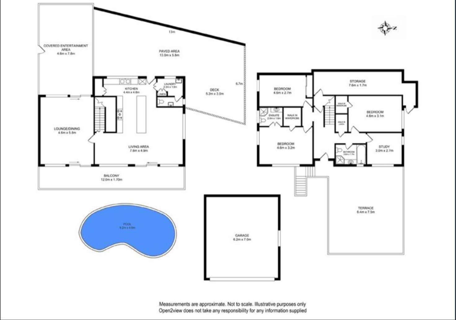 Floorplan of Homely house listing, 3 Aperta Place, Beacon Hill NSW 2100