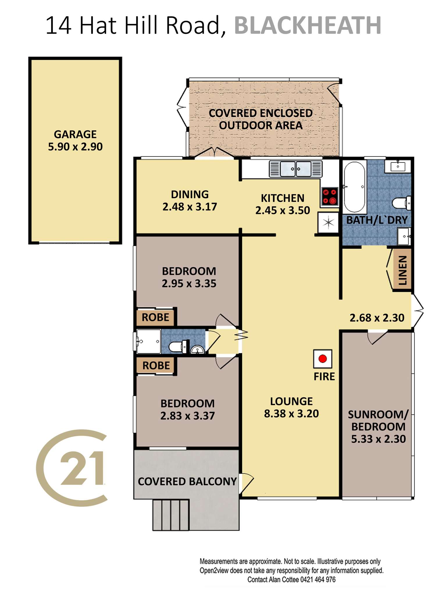 Floorplan of Homely house listing, 14 Hat Hill Road, Blackheath NSW 2785