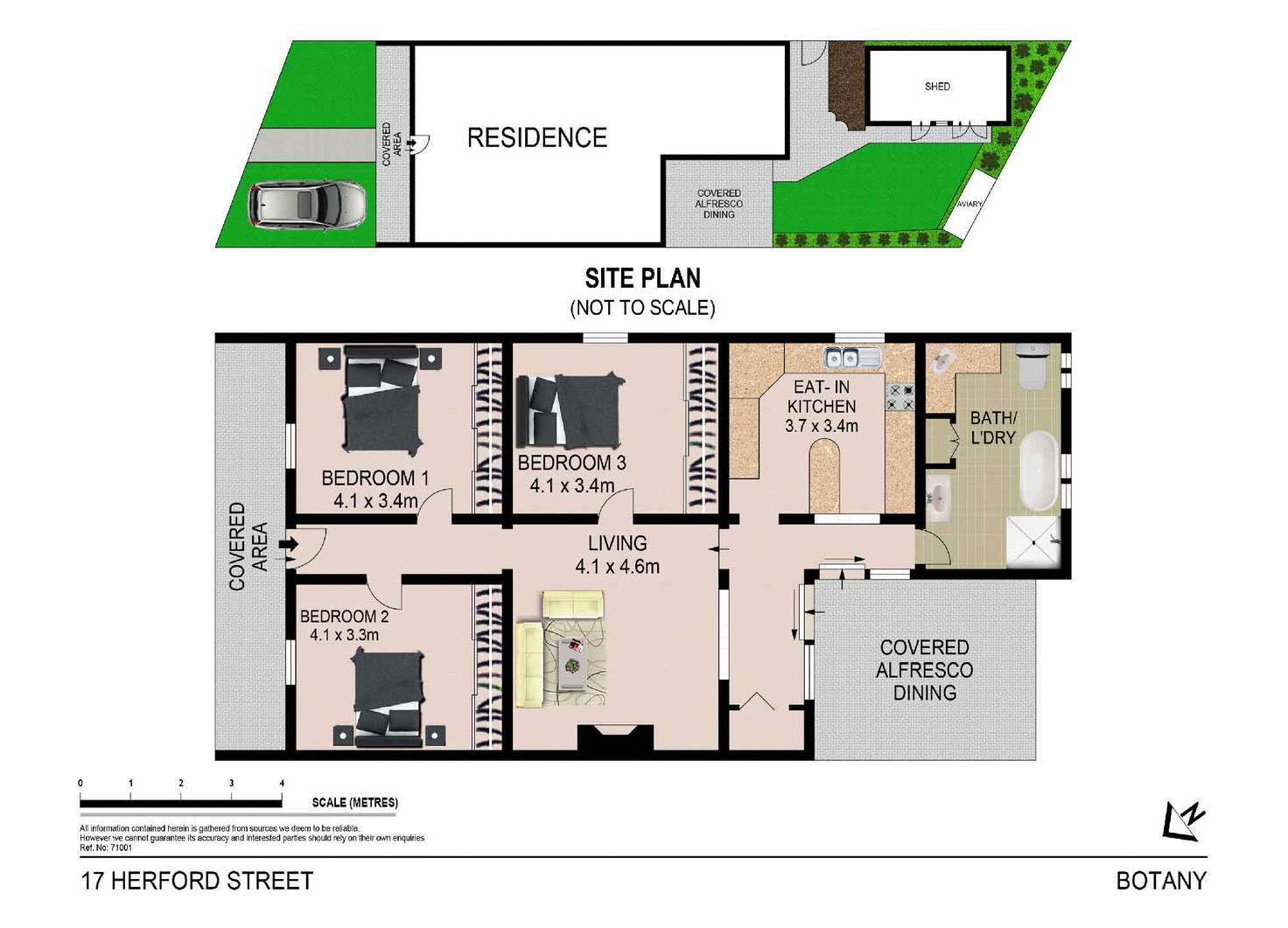 Floorplan of Homely house listing, 17 Herford Street, Botany NSW 2019