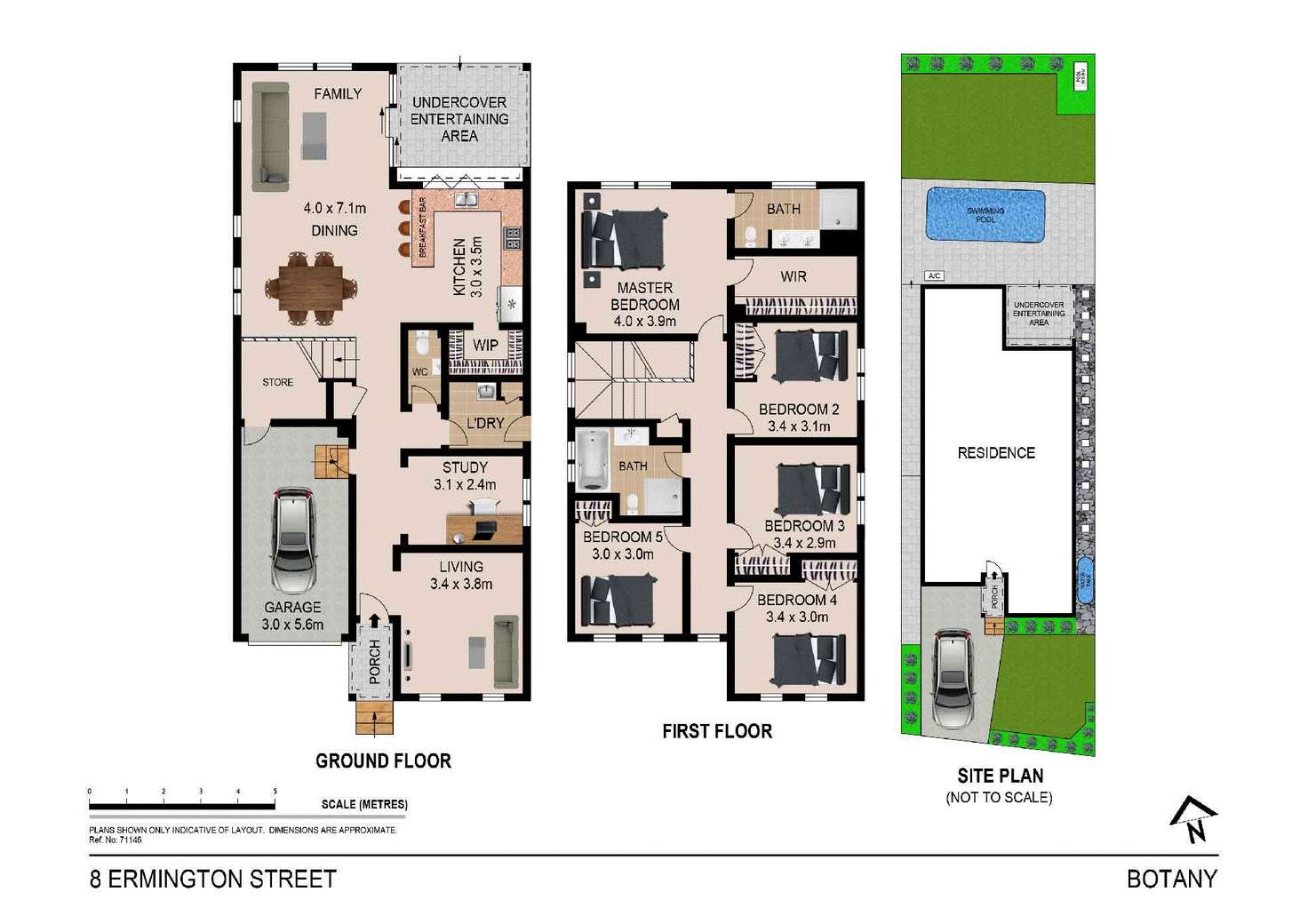 Floorplan of Homely house listing, 8 Ermington Street, Botany NSW 2019