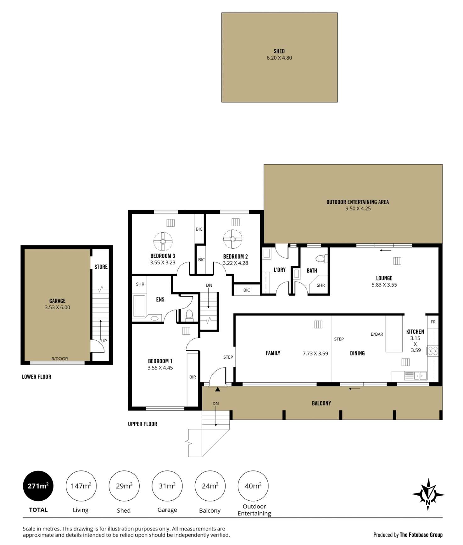 Floorplan of Homely house listing, 23 Morgan Avenue, Seaview Downs SA 5049