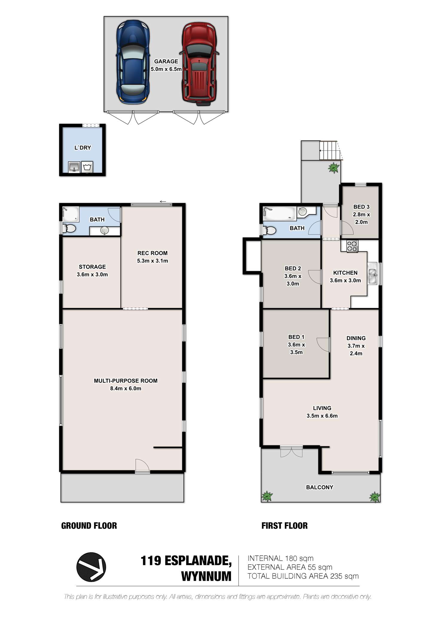 Floorplan of Homely house listing, 119 Wynnum Esplanade, Wynnum QLD 4178