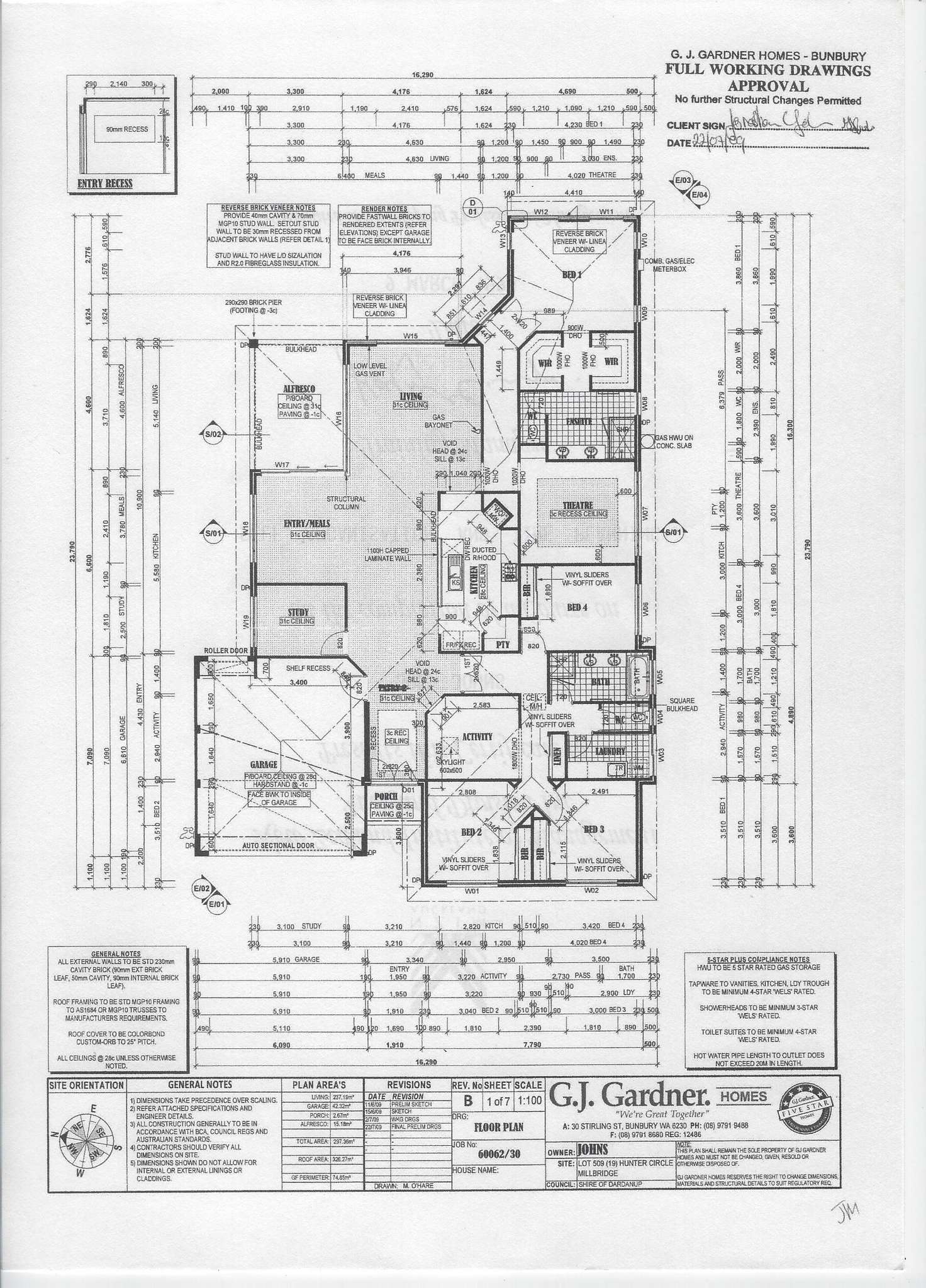 Floorplan of Homely house listing, 19 Hunter Circle, Millbridge WA 6232