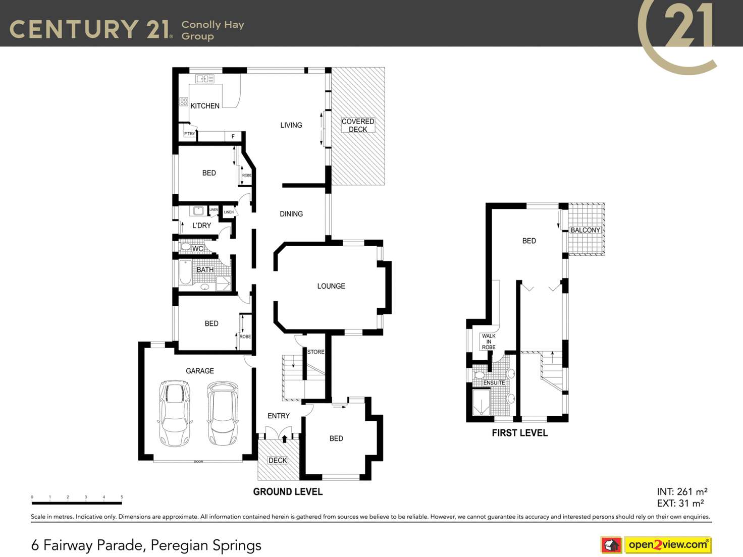 Floorplan of Homely house listing, 6 Fairway Parade, Peregian Springs QLD 4573