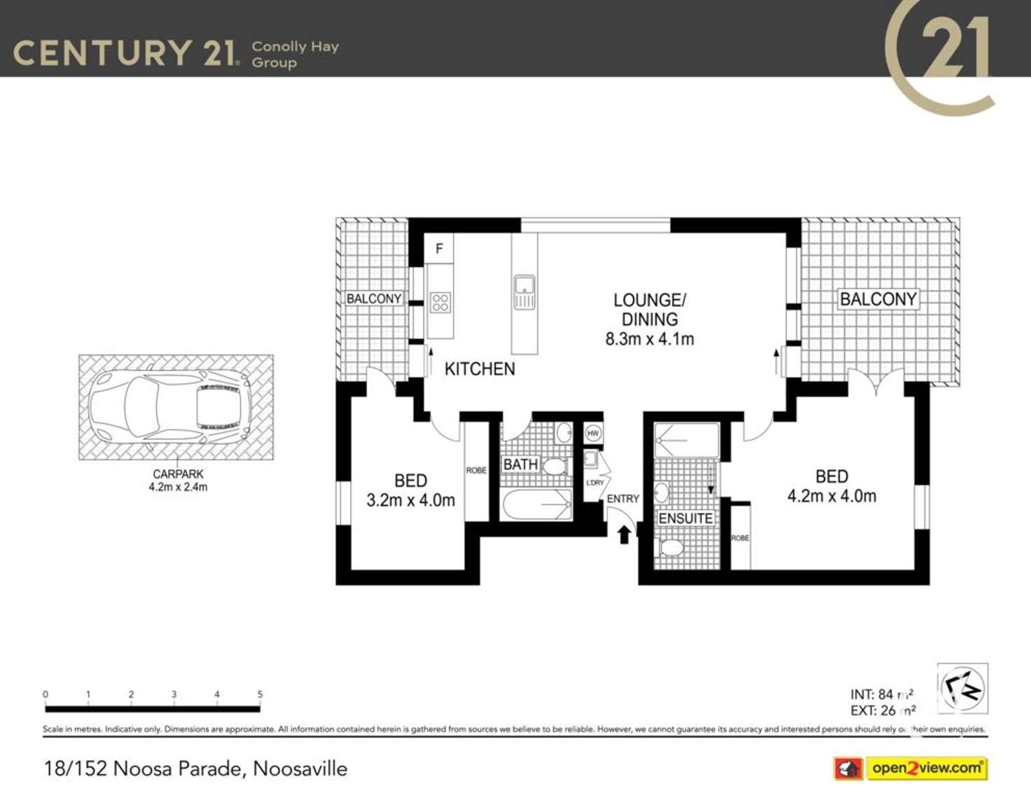 Floorplan of Homely apartment listing, 18/152-158 Noosa Parade, Noosaville QLD 4566