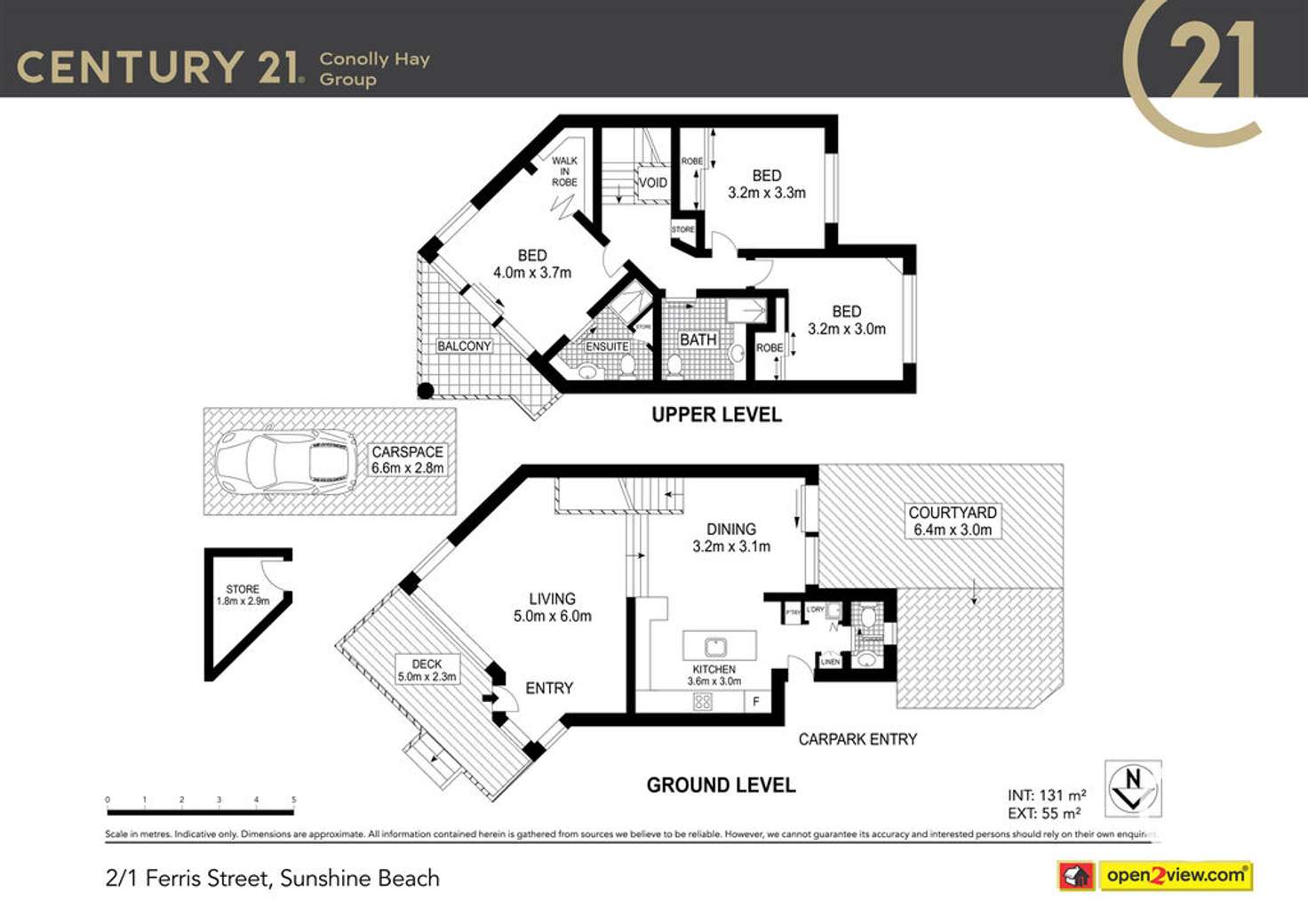 Floorplan of Homely unit listing, 2/1 Ferris Street, Sunshine Beach QLD 4567
