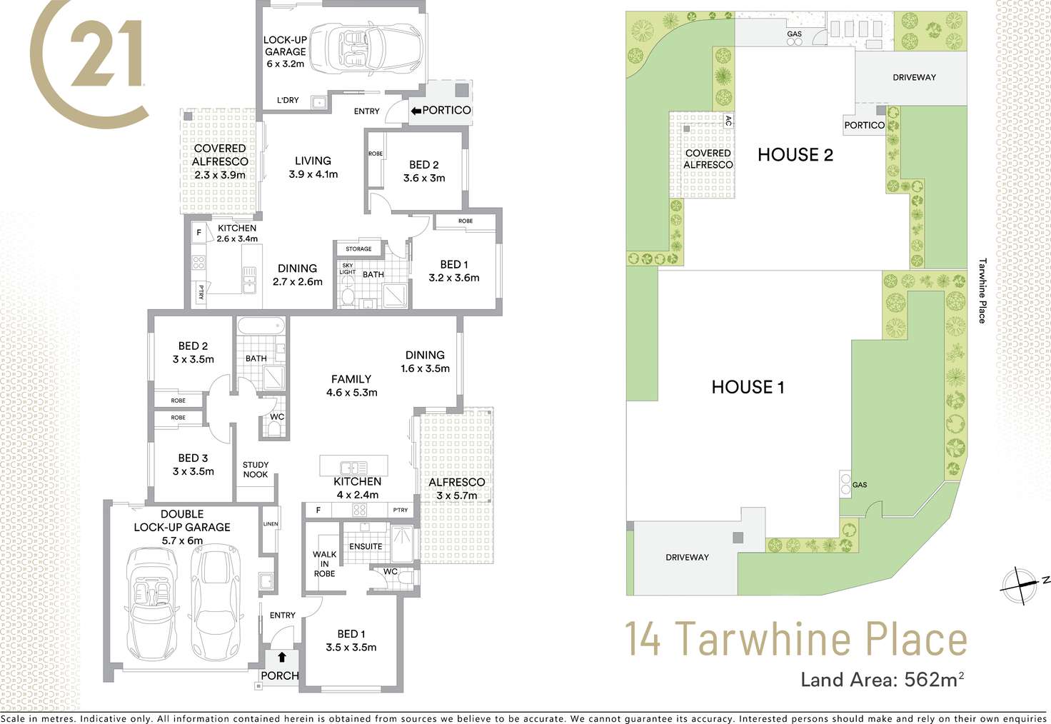 Floorplan of Homely semiDetached listing, 14 Tarwhine Place, Mountain Creek QLD 4557
