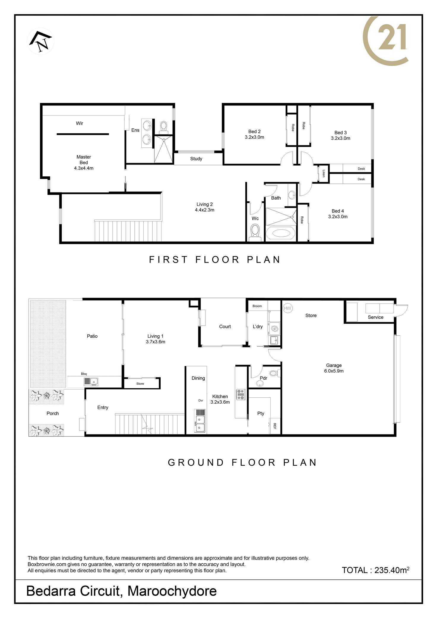 Floorplan of Homely house listing, 99 Bedarra Circuit, Maroochydore QLD 4558