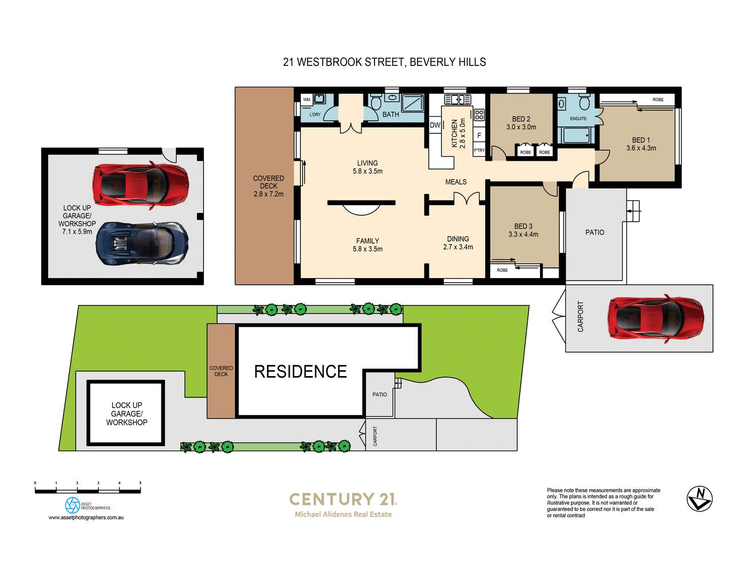 Floorplan of Homely house listing, 21 Westbrook Street, Beverly Hills NSW 2209