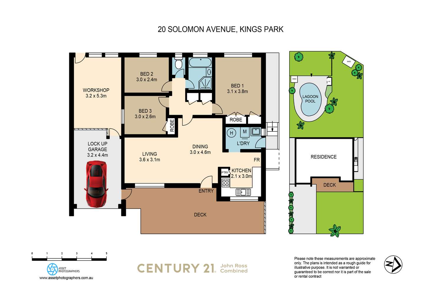 Floorplan of Homely house listing, 20 Solomon Avenue, Kings Park NSW 2148