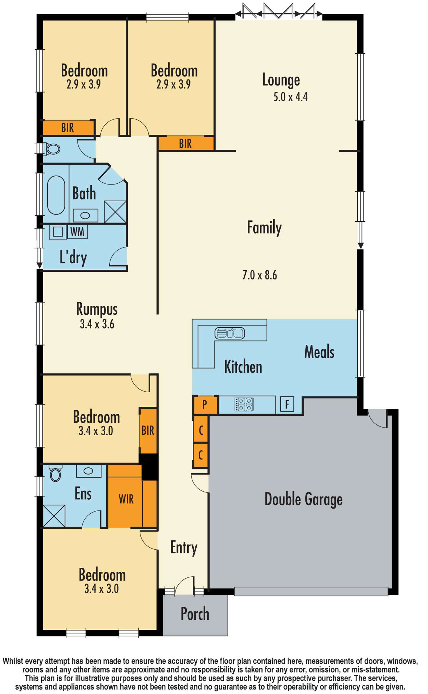 Floorplan of Homely house listing, 23 Gregson Grove, Lyndhurst VIC 3975