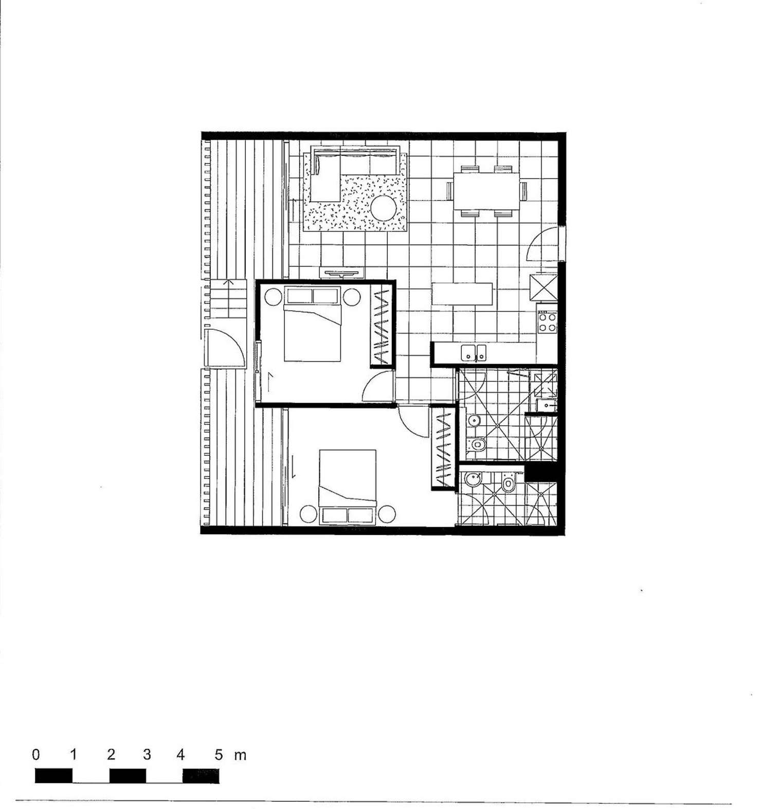 Floorplan of Homely apartment listing, 112/5 Pyrmont Bridge Road, Camperdown NSW 2050