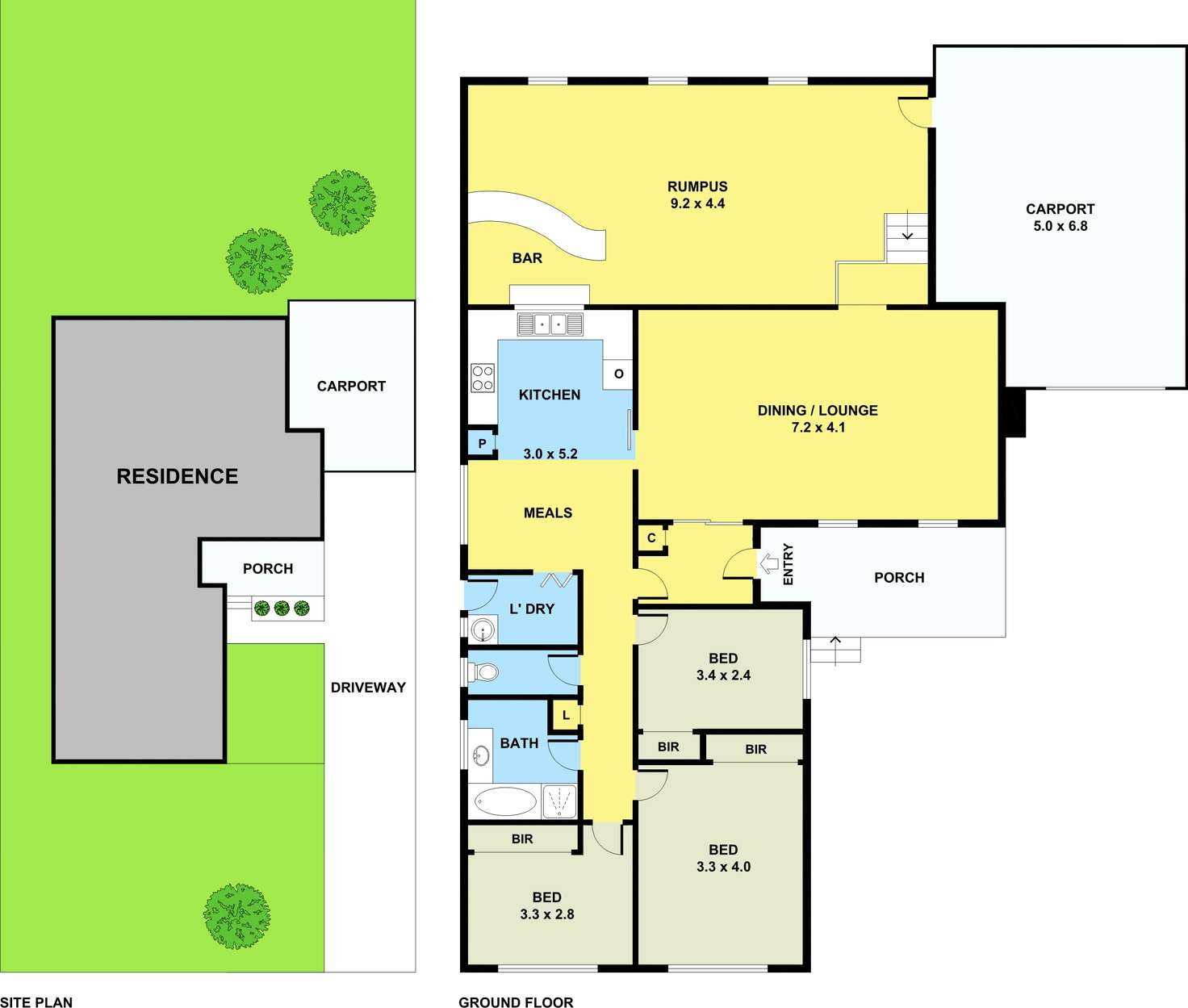 Floorplan of Homely house listing, 65 Huxley Avenue, Mulgrave VIC 3170