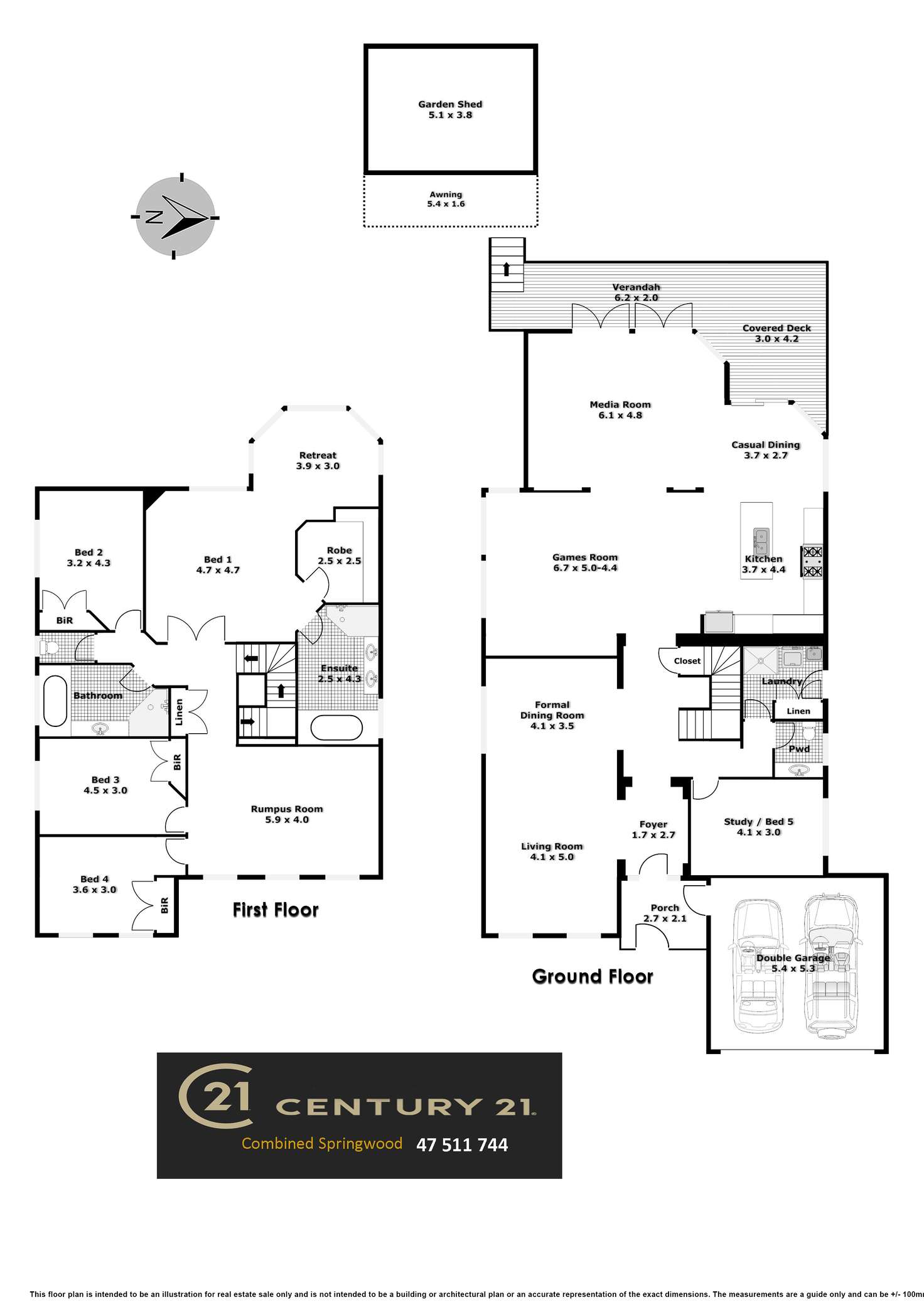 Floorplan of Homely house listing, 4 Lewin St, Blaxland NSW 2774