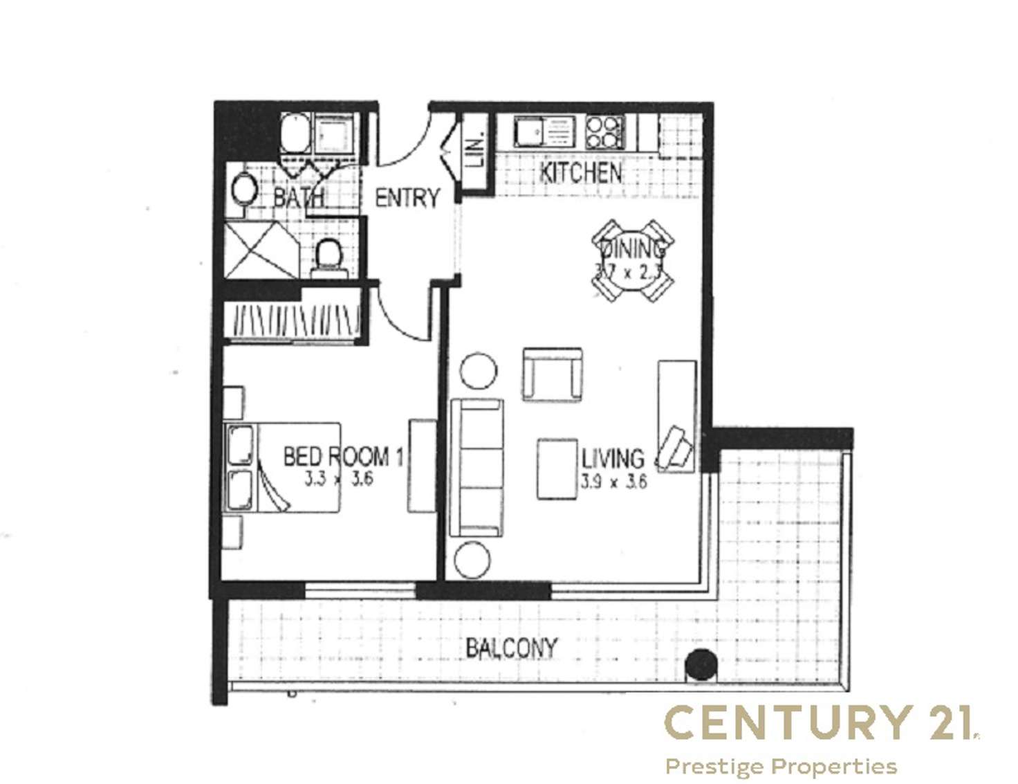 Floorplan of Homely apartment listing, Level 9/29 Margaret Street, Rozelle NSW 2039