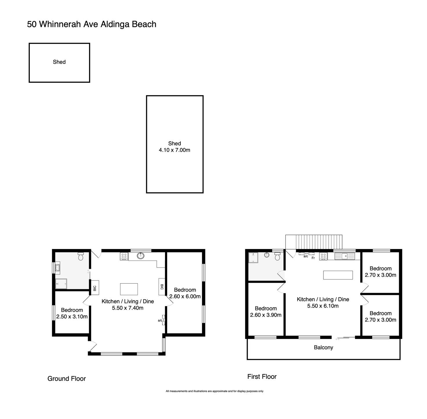 Floorplan of Homely house listing, 50 Whinnerah Avenue, Aldinga Beach SA 5173