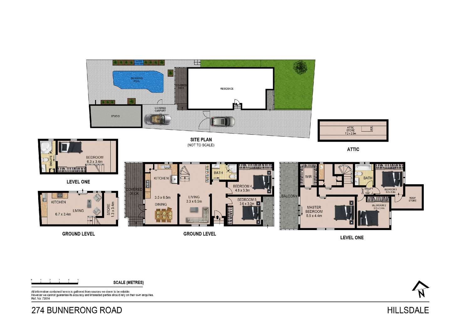 Floorplan of Homely house listing, 274 Bunnerong Road, Hillsdale NSW 2036