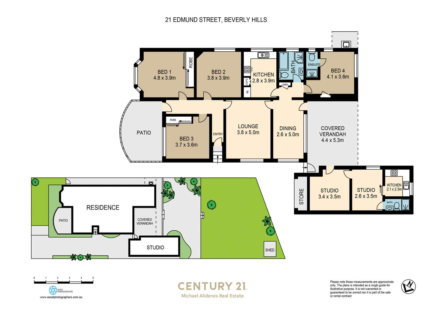 Floorplan of Homely house listing, 21 Edmund Street, Beverly Hills NSW 2209