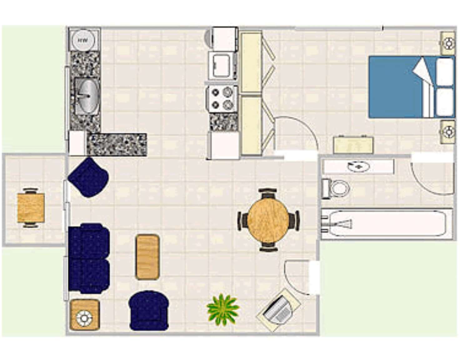 Floorplan of Homely unit listing, 21/95 Davidson Street, Port Douglas QLD 4877