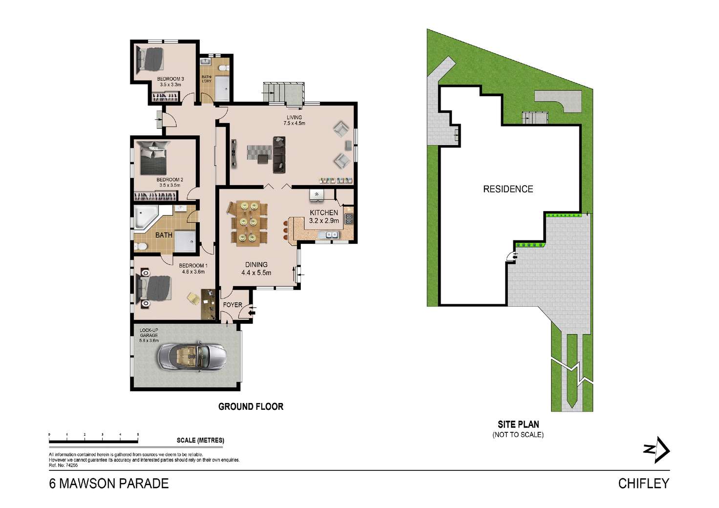 Floorplan of Homely house listing, 6 Mawson Parade, Chifley NSW 2036